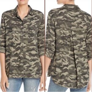 NWOT BeachLunchLounge Camo Button Down Shirt